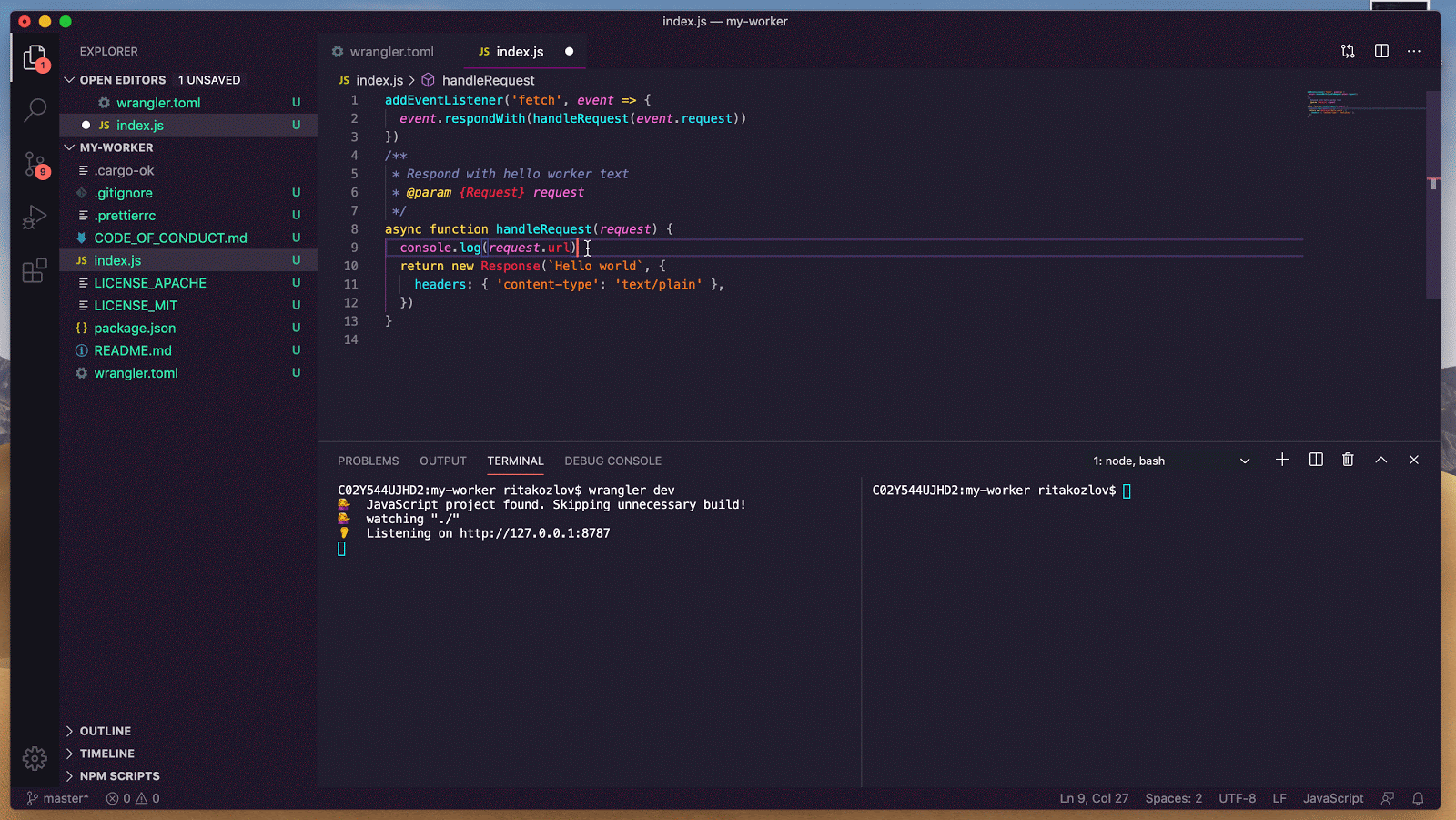 Announcing wrangler dev — the Edge on localhost Embedded Image - kPc8lE