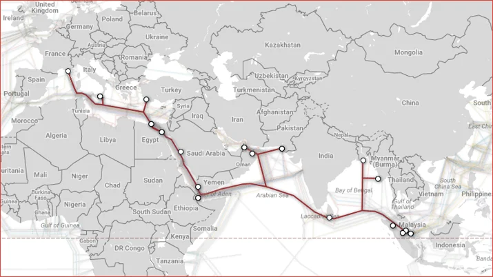 Curaçao and Djibouti - two new Cloudflare data centers located where undersea cables meet Embedded Image - He4wzC