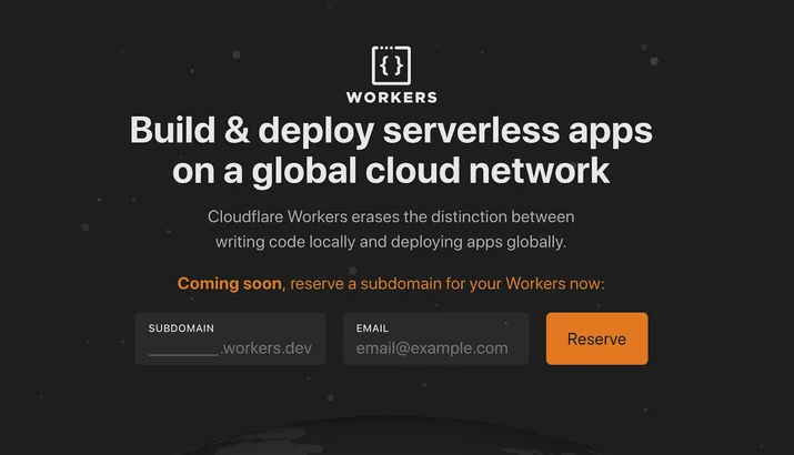 Announcing workers.dev Embedded Image - sKznlj