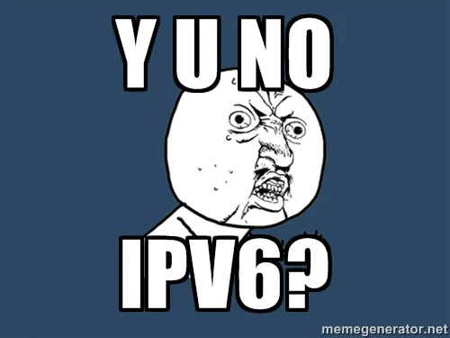 Eliminating the last reasons to not enable IPv6 Embedded Image - TUyGuK